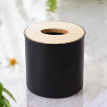 Load image into Gallery viewer, Home Kitchen Wooden Plastic Tissue Box Solid Wood Napkin Holder Case Simple  Stylish car box tissue holders tissue holder
