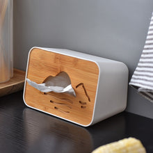 Load image into Gallery viewer, Home Kitchen Wooden Plastic Tissue Box Solid Wood Napkin Holder Case Simple  Stylish car box tissue holders tissue holder
